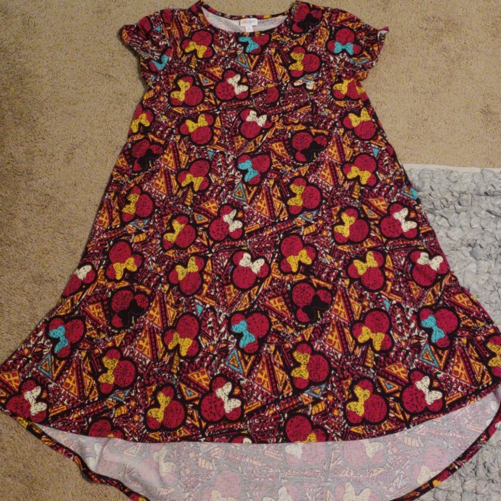 Nwot Disney Lularoe carly dress size medium